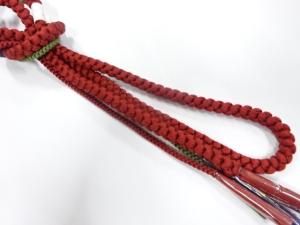 未使用品　正絹　手組帯締め